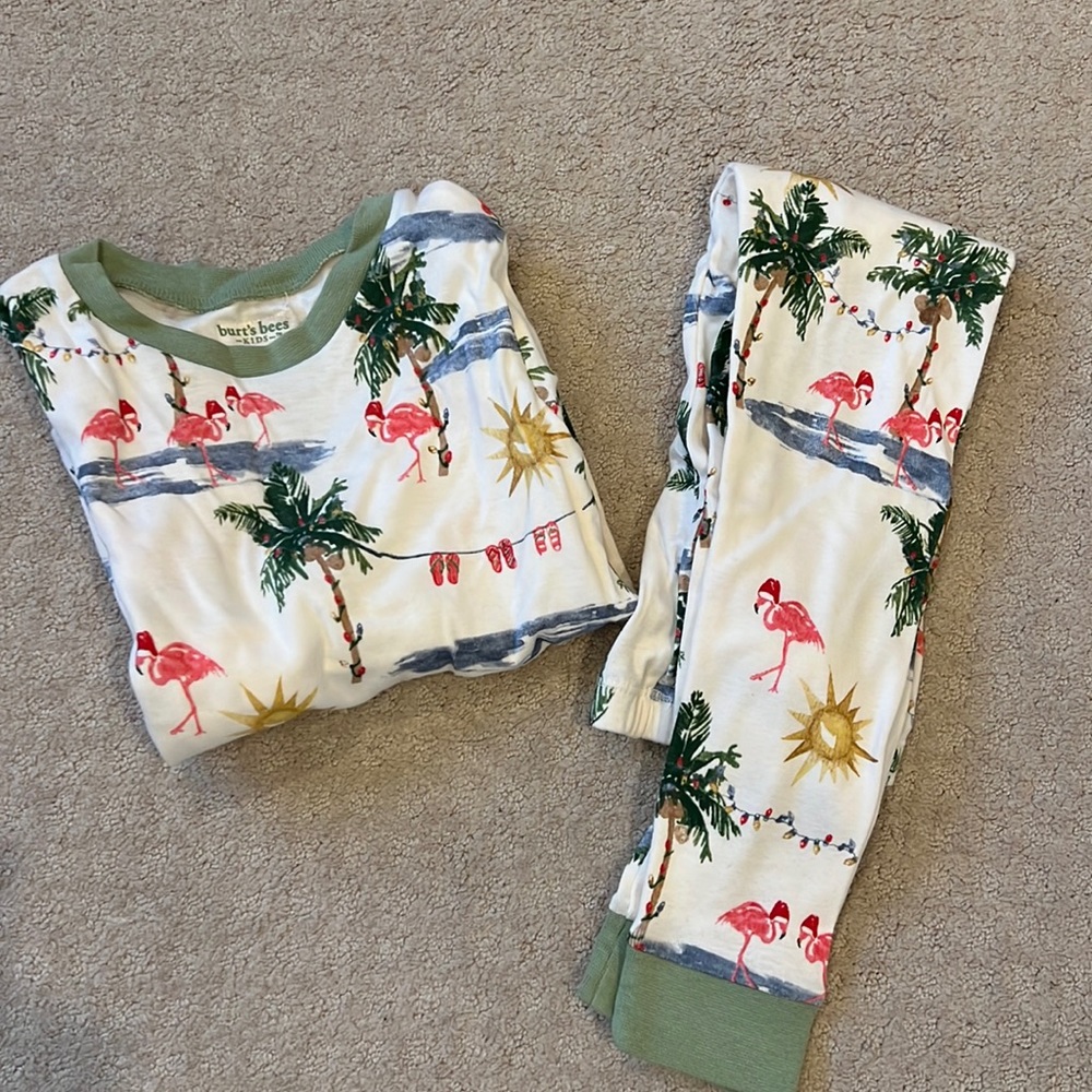 Burts Bees Tropical Island Christmas Pajamas
